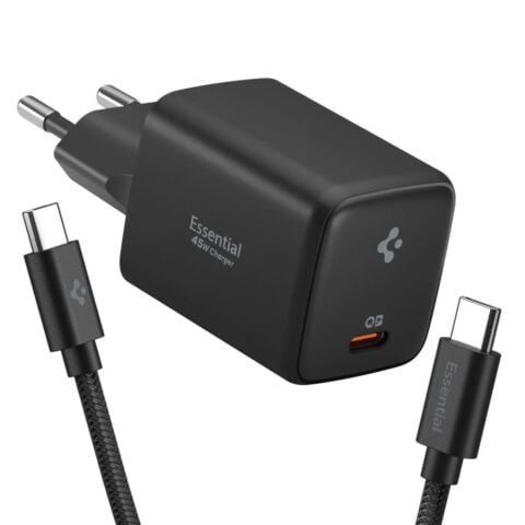 SPIGEN EE451EU ESSENTIAL brzi punjač 45W + TIP-C kabel (komplet) - Slika 1