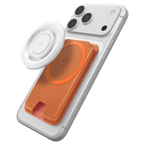 SPIGEN VALENTINUS MAGFIT+ univerzalni magnetic držač kartica (METALLIC ORANGE) - Slika 8