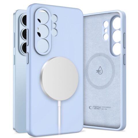 1 TECH-PROTECT SILICONE MAGSAFE zaštita za GALAXY S26 ULTRA (SKY BLUE) - Slika 1