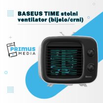 BASEUS TIME stolni ventilator (bijelo/crni)