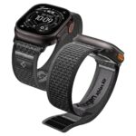 SPIGEN ATHLEX AIR 2 narukvica za APPLE WATCH 8 / 9 / 10 / 11 / SE / ULTRA (44 / 45 / 46 / 49 mm) ACTIVE crno/siva