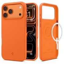 SPIGEN SILICONE FIT MAG MAGSAFE zaštita za iPHONE 17 PRO MAX (COSMIC ORANGE)