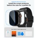 SPIGEN LITE FIT PRO narukvica i zaštita sa kaljenim staklom za  APPLE WATCH ULTRA 1 / 2 / 3 (49 mm) - Slika 11
