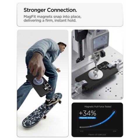 SPIGEN THIN FIT MAG MAGSAFE zaštita za Samsung GALAXY S26 ULTRA (crna) - Slika 13