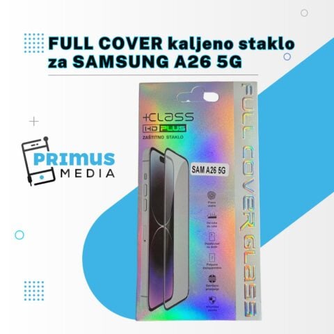 Kaljeno staklo 3D za Samsung GALAXY A26 5G (FULL COVER) - Slika 1