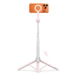 TECH-PROTECT L10S MAGSAFE BLUETOOTH SELFIE STICK TRIPOD 2 u 1 (PINK/GREY) - Slika 4