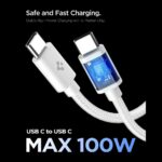 SPIGEN EE451EU ESSENTIAL brzi punjač 45W + TIP-C kabel (bijela) - Slika 4