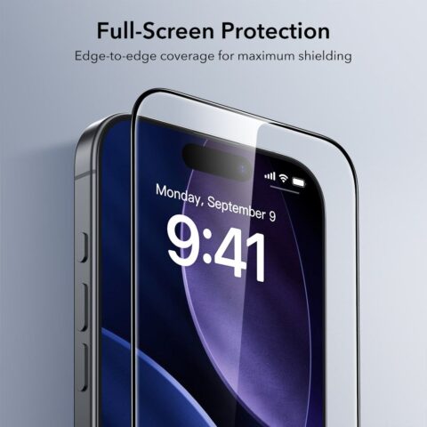 ESR ULTRAFIT TEMPERED GLASS 2 kaljena stakla sa aplikatorom iPHONE 16 PRO / 17 - Slika 6