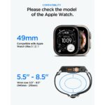 SPIGEN LITE FIT PRO narukvica i zaštita sa kaljenim staklom za  APPLE WATCH ULTRA 1 / 2 / 3 (49 mm) - Slika 6