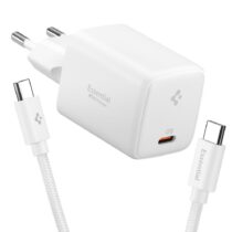 SPIGEN EE451EU ESSENTIAL brzi punjač 45W + TIP-C kabel (bijela)