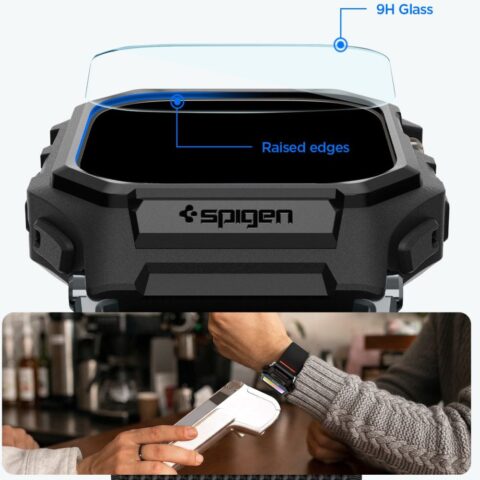 SPIGEN LITE FIT PRO narukvica i zaštita sa kaljenim staklom za  APPLE WATCH ULTRA 1 / 2 / 3 (49 mm) - Slika 8