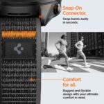SPIGEN ATHLEX AIR narukvica za GARMIN QUICK RELEASE 22 mm ACTIVE (crno/narančasta) - Slika 9