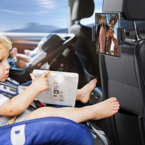 TECH-PROTECT V3 auto držač za tablet za naslon za glavu (crni) - Slika 9