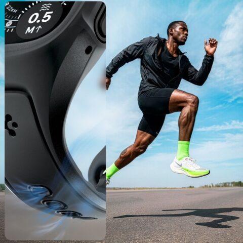 SPIGEN LIQUID AIR PRO narukvica i zaštita sa kaljenim staklom za  APPLE WATCH ULTRA 1 / 2 / 3 (49 mm) - Slika 9