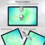 Kaljeno staklo 9H za Galaxy Tab A11 Plus 2025 / Tab A9 Plus 11 inča 2023 / Tab A11+ / A9+ 5G 11" - Slika 6