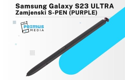Primus media proizvod – kopija (3) Samsung Galaxy S23 Ultra Stylus zamjenska olovka za dodir (PURPLE) - Slika 1