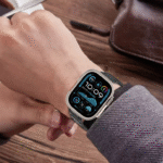 Tech-Protect Stainless Classic remen Apple Watch 6 / 7 / 8 / 9 / 10 / SE / Ultra 1 / 2 (44 / 45 / 46 / 49 mm) titanium - Slika 5