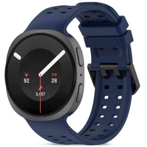1 Tech-Protect Silicone Air remen za Samsung Galaxy Watch 8 / 9 / CLASSIC (40 / 44 / 46 mm) NAVY BLUE - Slika 1