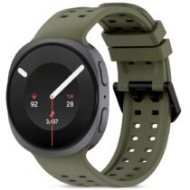 Tech-Protect Silicone Air remen za Samsung Galaxy Watch 8 / 9 / CLASSIC (40 / 44 / 46 mm) OLIVE GREEN