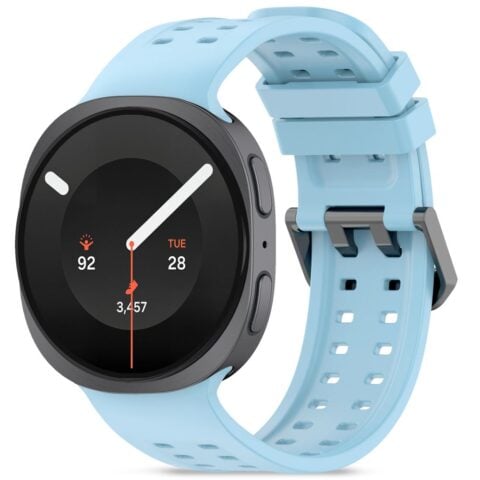 1 Tech-Protect Silicone Air remen za Samsung Galaxy Watch 8 / 9 / CLASSIC (40 / 44 / 46 mm) BABY BLUE - Slika 1