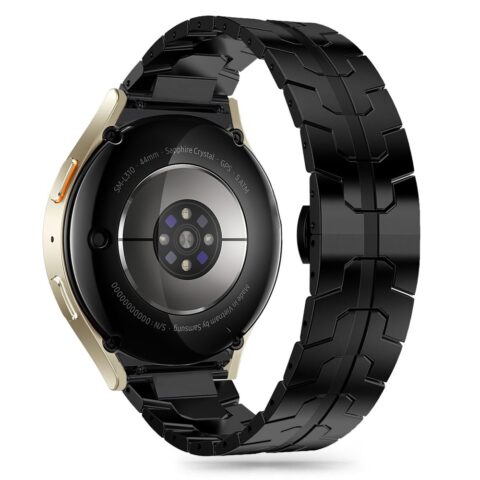 TECH-PROTECT STAINLESS LINE narukvica za SAMSUNG GALAXY WATCH 4 / 5 / 5 PRO / 6 / 7 / FE crna - Slika 2