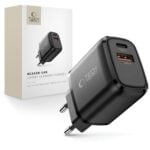 TECH-PROTECT NCA65W-GAN 2-utora punjač PD 65W / QC3.0