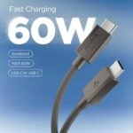 SPIGEN EB6015CC ESSENTIAL TIP-C kabel za brzo punjenje 60W 150cm (GUNMETAL) - Slika 2