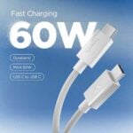 SPIGEN EB6015CC ESSENTIAL TIP-C kabel za brzo punjenje 60W 150cm (bijela) - Slika 2