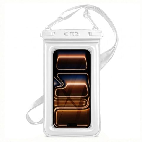 TECH-PROTECT UWC7 FLOATING vodootporna torbica za mobitele do 6,9" inča (bijela) - Slika 2