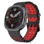 TECH-PROTECT ICONBAND PRO narukvica za SAMSUNG GALAXY WATCH ULTRA 1 / 2 2024-2026 (47 MM) BLACK/RED