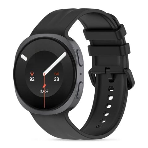 TECH-PROTECT SILICONE EVO remen za SAMSUNG GALAXY WATCH 8 / 9 / CLASSIC (40 / 44 / 46 mm) crni - Slika 1