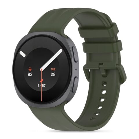 1 TECH-PROTECT SILICONE EVO remen za SAMSUNG GALAXY WATCH 8 / 9 / CLASSIC (40 / 44 / 46 mm) MILITARY GREEN - Slika 1