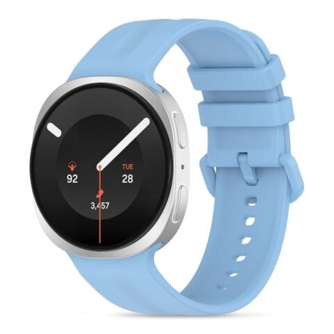 TECH-PROTECT SILICONE EVO remen za SAMSUNG GALAXY WATCH 8 / 9 / CLASSIC (40 / 44 / 46 mm) BABY BLUE - Slika 1