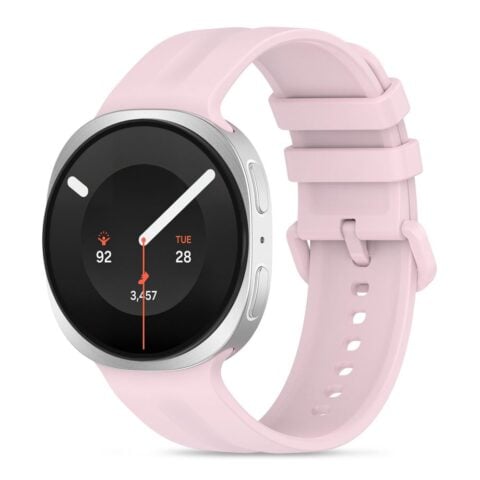 TECH-PROTECT SILICONE EVO remen za SAMSUNG GALAXY WATCH 8 / 9 / CLASSIC (40 / 44 / 46 mm) POWDER PINK - Slika 1