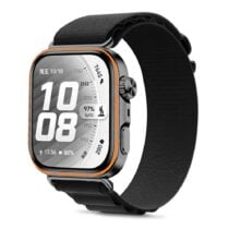 TECH-PROTECT NYLON PRO remen za HUAWEI WATCH FIT 3 / 4 / 4 PRO / 5 / 5 PRO, crni