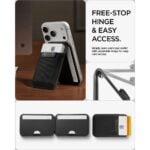Spigen S314-4 Slim Fold Tripod kožni MagSafe novčanik - Slika 11