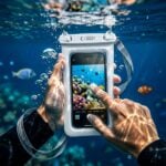 TECH-PROTECT UWC7 FLOATING vodootporna torbica za mobitele do 6,9" inča (bijela) - Slika 9