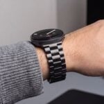 TECH-PROTECT čelična narukvica za SAMSUNG GALAXY WATCH 8 / CLASSIC (40 / 44 / 46 mm) crna - Slika 7