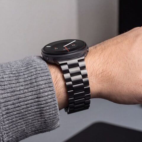 TECH-PROTECT čelična narukvica za SAMSUNG GALAXY WATCH 8 / CLASSIC (40 / 44 / 46 mm) crna - Slika 7