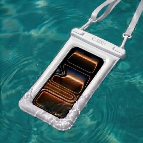 TECH-PROTECT UWC7 FLOATING vodootporna torbica za mobitele do 6,9" inča (bijela) - Slika 10