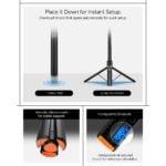 SPIGEN ŠTAP & TRIPOD S582W magsafe bluetooth 2 u 1 (crni) - Slika 12