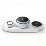 TECH-PROTECT A51 ARCTICBOOST 3u1 magnetski MagSafe bežični punjač 25W QI2.2 bijeli - Slika 9