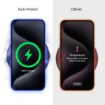 TECH-PROTECT A51 ARCTICBOOST 3u1 magnetski MagSafe bežični punjač 25W QI2.2 bijeli - Slika 11