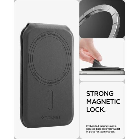 Spigen S314-4 Slim Fold Tripod kožni MagSafe novčanik - Slika 14