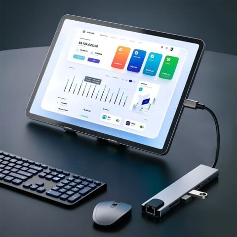 Tech-Protect HB09 Hub 8u1 Type C to 2 x USB + Type C + HDMI 4K 60HZ + SD/TF + PD100W + RJ45 - Slika 13
