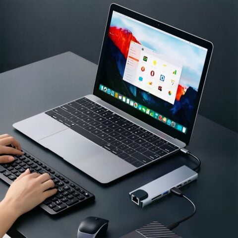 Tech-Protect HB09 Hub 8u1 Type C to 2 x USB + Type C + HDMI 4K 60HZ + SD/TF + PD100W + RJ45 - Slika 14