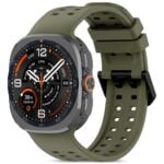 Tech-Protect Silicone Air Remen za Samsung Galaxy Watch Ultra 1/2 2024-2026 (47mm) maslinasto zeleni