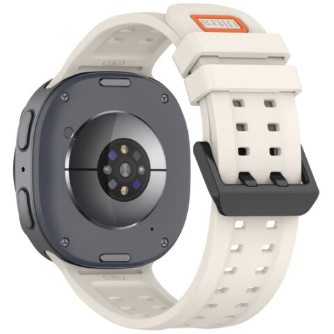 Tech-Protect Silicone Air remen za Samsung Galaxy Watch 8 / 9 / CLASSIC (40 / 44 / 46 mm) STARLIGHT - Slika 4