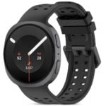 Tech-Protect Silicone Air remen za Samsung Galaxy Watch 8 / 9 / CLASSIC (40 / 44 / 46 mm) CRNA