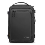 Ruksak za putovanje Tech-Protect "Defender S50" 20L - primjerenih dimenzija za prtljagu na zrakoplovu za Ryanair i Wizzair - crni - Slika 3